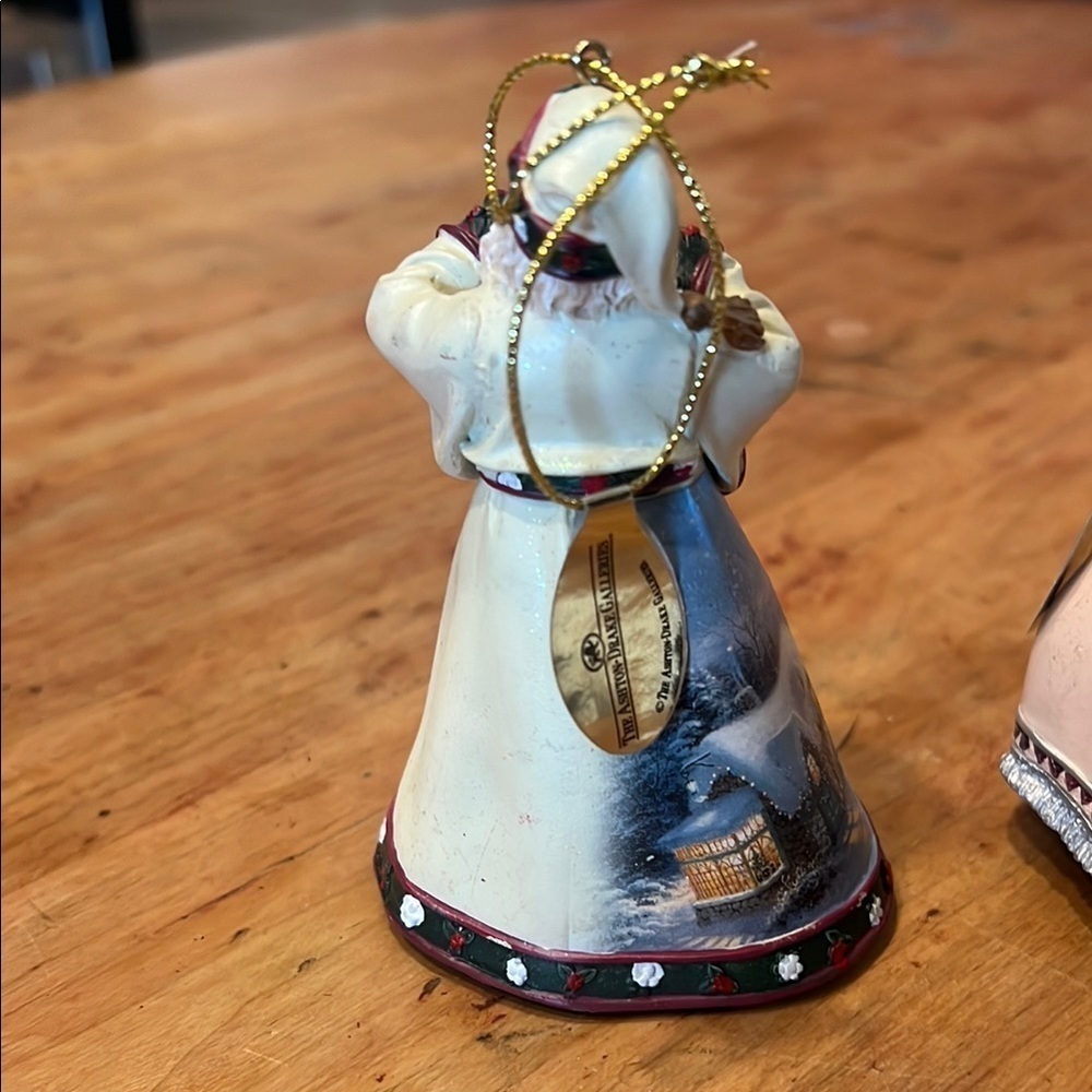 Thomas Kinkade Old World Santas Ornament Dawn of Christmas Day decoration figure - Picture 2 of 7